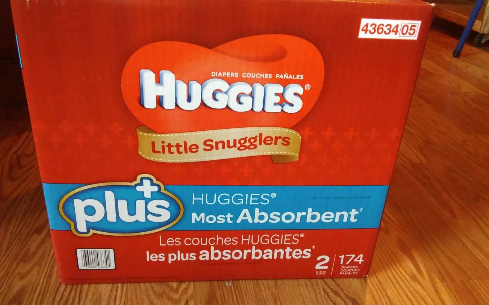 Huggies diapers new in box