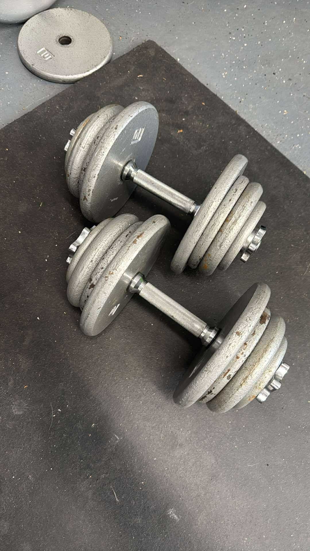 50lb Adjustable Dumbbells (100lb Total)