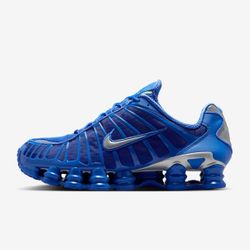 Nike Shox TL Size 11.5 Hyper Royal Metallic Silver Black AV3595 400 | New no lid