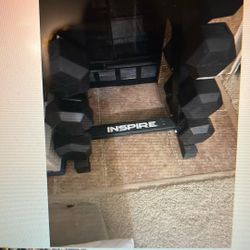 Inspire 150lb Hex Dumbbell Set