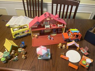 Lots of bluey toy sets