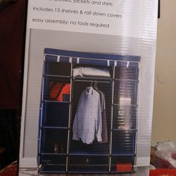 Stand Up Closet Very Sturdy New In Box 40.00