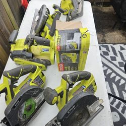Ryobi Cordless Sanders, Saw