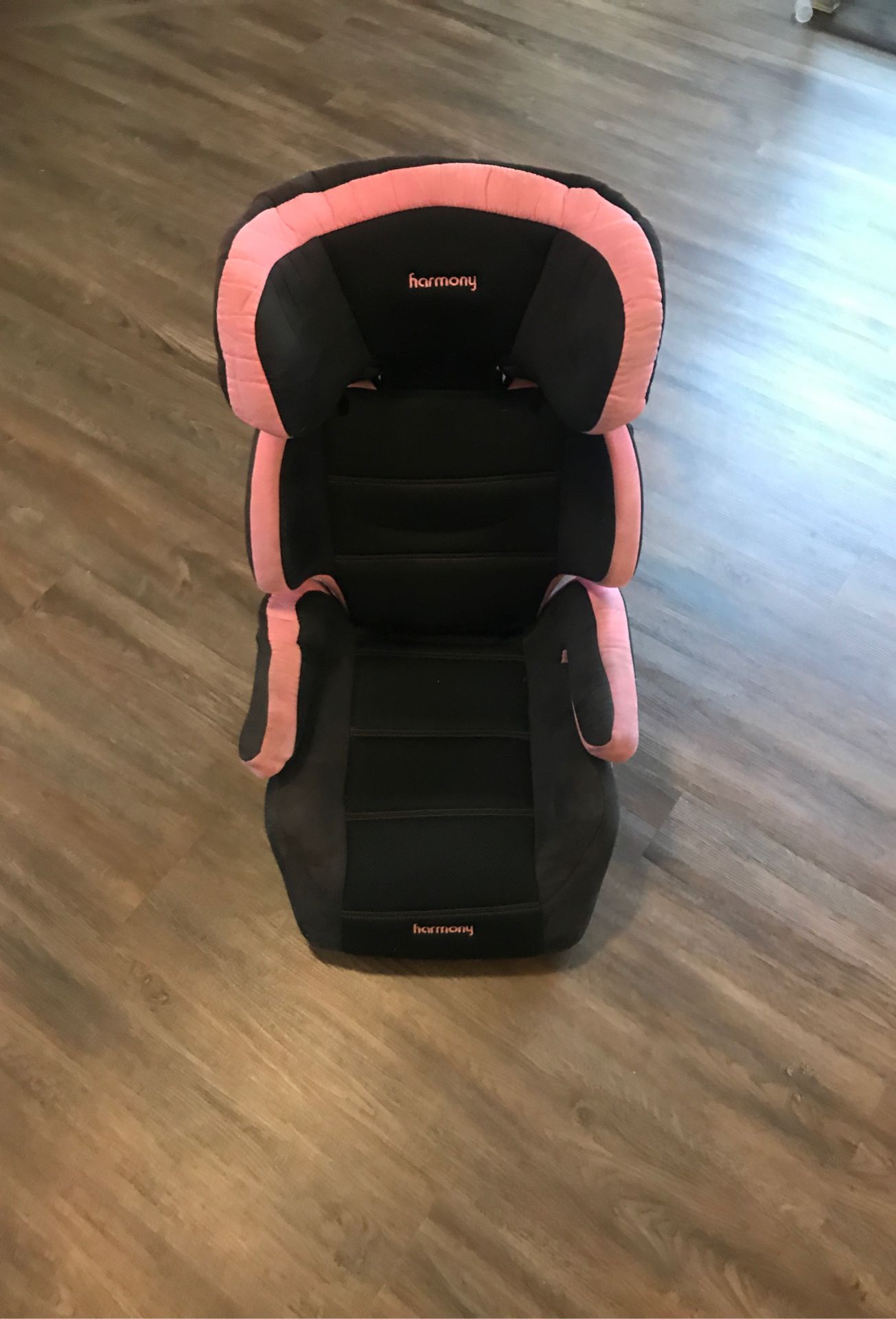 Harmony Booster Seat Pink and Black