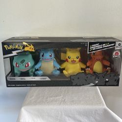 Pokémon Vinyl 8" Figure 4-pack