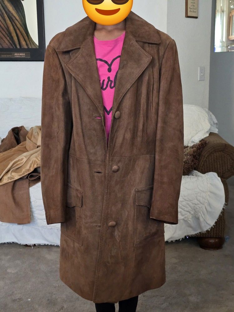 Vintage Leather Coat #2