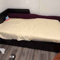 IKEA FLEKKE Daybed (+ Mattress & Mattress Protector)