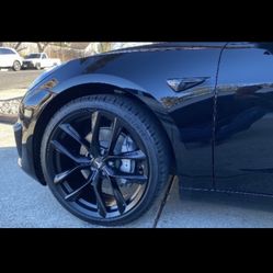 Tesla Model Your 3 20” New Performance Style Rims Tires Set