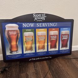 Samuel Adams’s Beer  Light Up Sign