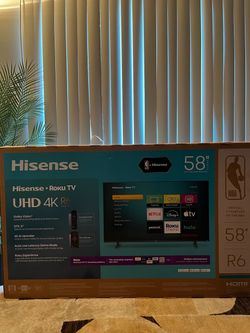 Hisense 58" 4K UHD Roku TV R6 Series