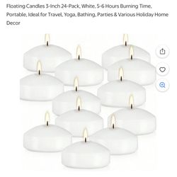 3 Inch Floating Candles 