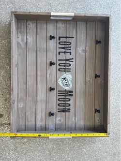 Picture clip wall frame