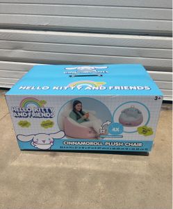 Hello kitty plush chair