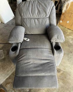 Electric Power Chair Sofa with  Massage with Remote-Controlled Footrest & Heat