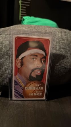 1968 Wilt Chamberlain Los Angeles Lakers #50 topps