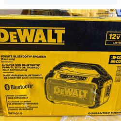 Dewalt New Speaker Bluetooth 
