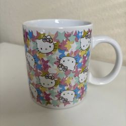 Hello Kitty Mug (stars pattern)