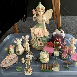 Fairy Garden Decor And Craft Lot