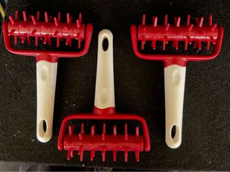 Plastic Pastry Dough Docker Set of 3