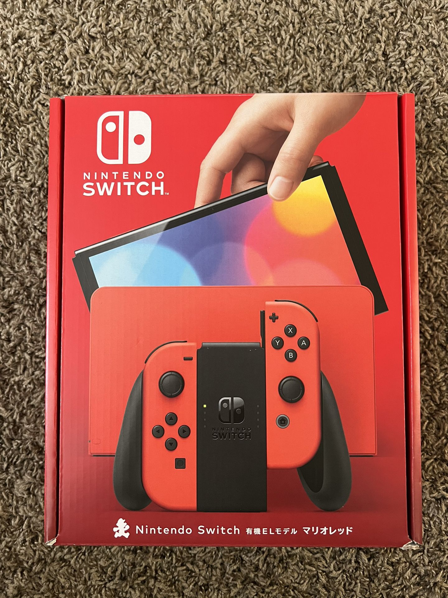 Red Nintendo Switch Oled Japan Version - Brand New