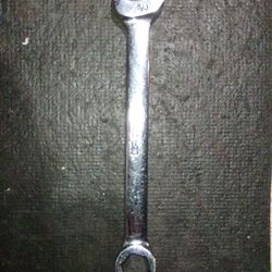 Snap-On 5/8th 6 Point Open End/ Flare Wrench, Model Number RSX20