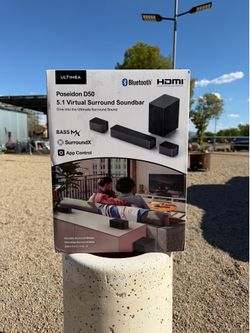 ULTIMEA 5.1 Surround Sound Bar System w/ Subwoofer & Rear Speakers