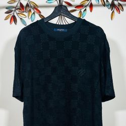 LOUIS VUITTON DAMIER FRENCH COTTON T-SHIRT !!!
