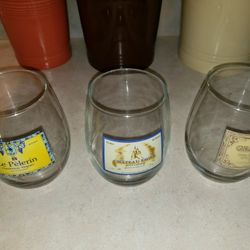 3 Gorgeous Marquised Wine Glasses

