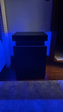 LED “floating” night stand
