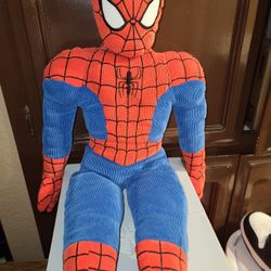 Older Spider-Man  Stuffed Animal  Has A Little  Rip 