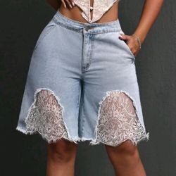 Patch Work Women Fashion Jeans