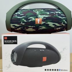 BoomBox Portable Bluetooth Speaker 