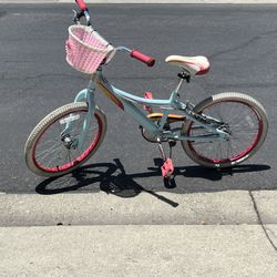 Cute Girls Bike With Flashing Rims