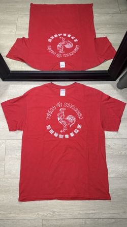 Y2K 2000s Sriracha Hot Sauce Promotion Shirt