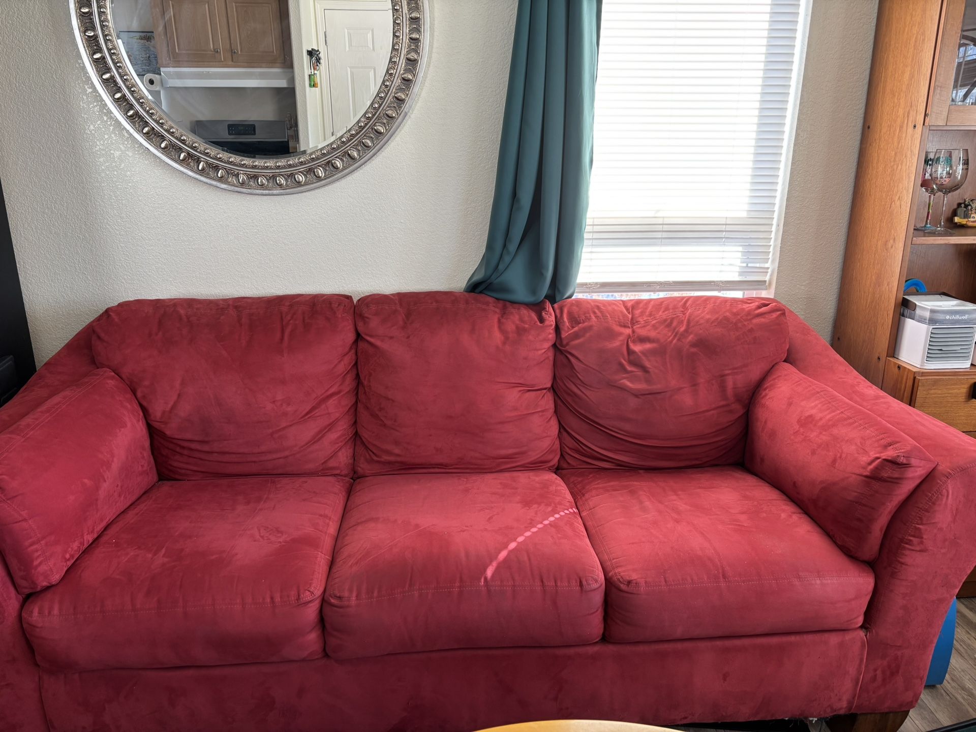 Beautiful Red Couch