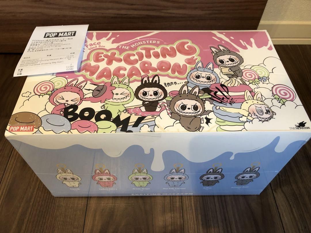 POP MART The Monsters Exciting Macaron Plush Series Nrr