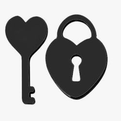 Pick Up From Mount Juliet 37122..Beautiful New  Lock N Key Theme Stud Earrings With Box 