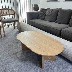 Wood Coffee Table/ Modern Coffee Table