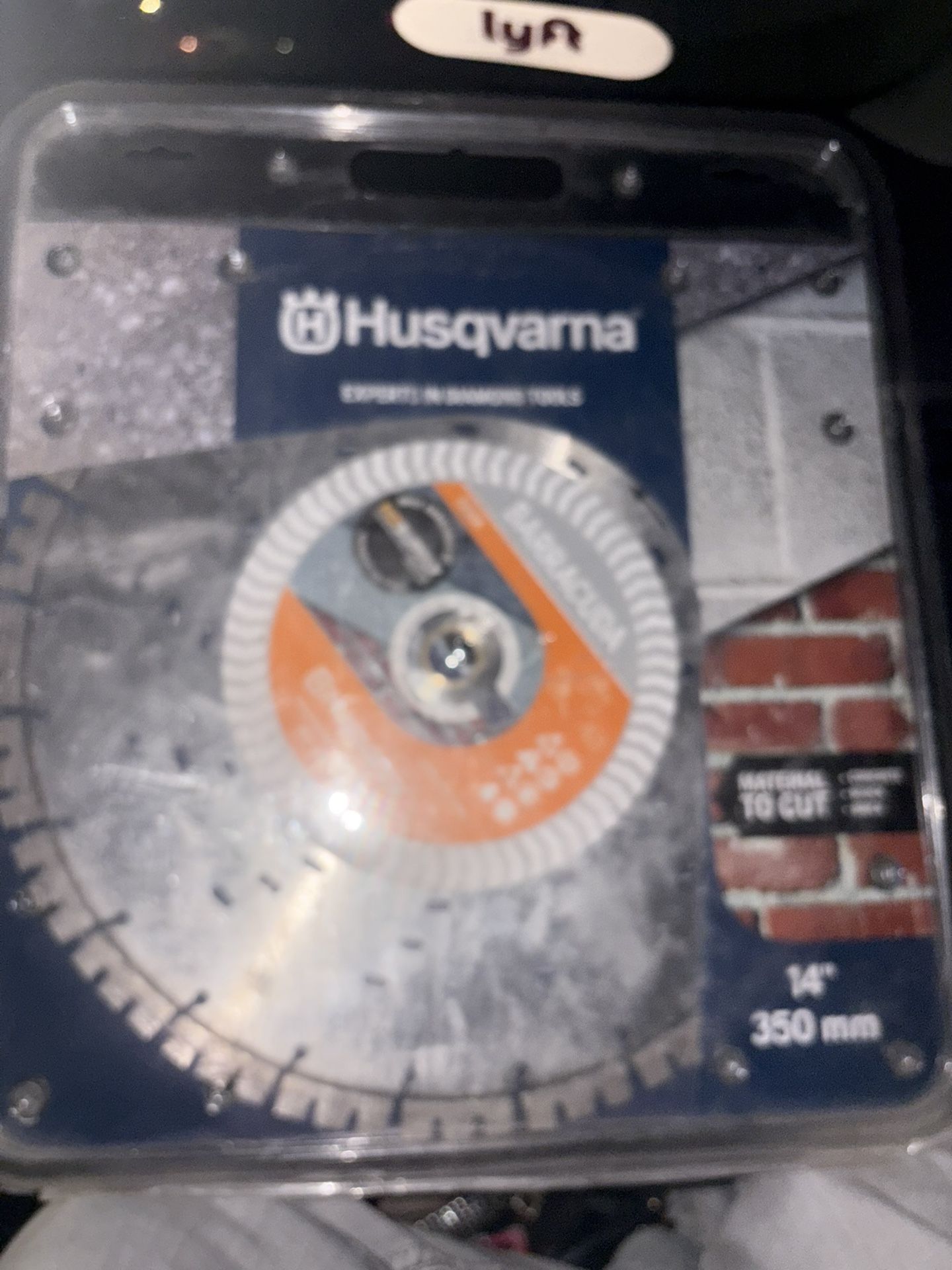 Husqvarna 14inch 350mm Silver Blade