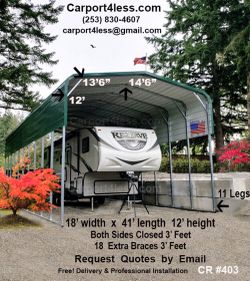 carport, metal carport, rv cover, boat cover,
