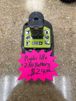 Ryobi 18v 2ah Battery