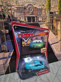Disney Pixar Cars Kori Turbowitz Walmart Exclusive Cardboard 2007