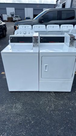 Speed queen coin  washer dryer set