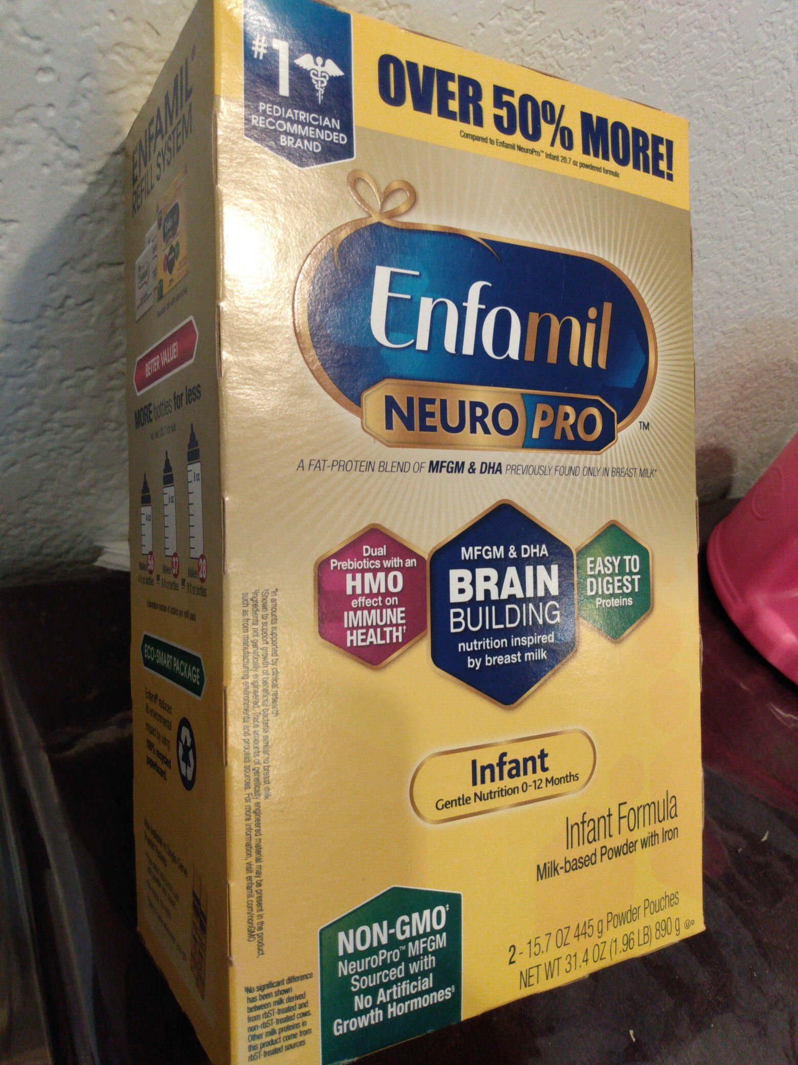 Enfamil NeuroPro boxes 31.4 ounces $30 👶 Recoger en Vallejo