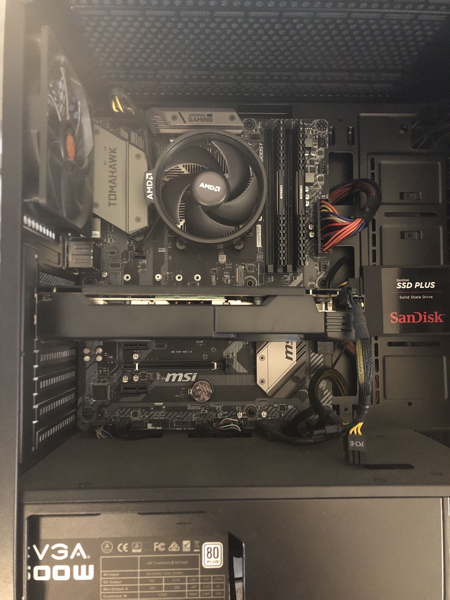 Ryzen 5 2600 RX 570 16GB DDR4 3000MHz RAM RGB GAMING PC