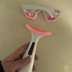 Led therapy set for eyes and face 