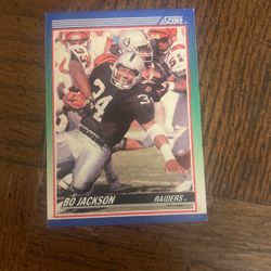 Bo Jackson- 1990 Score Original Print 