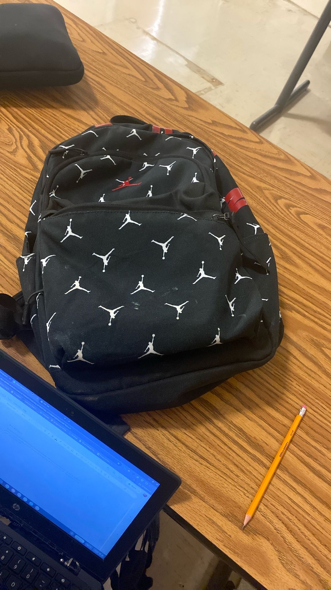 Jordan Backpack Check Description