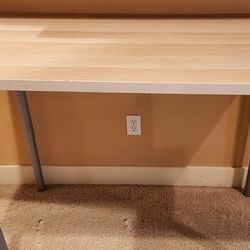 Linnmon Ikea Bar Table/High Desk And 2 Bar Stools