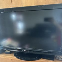 Panasonic TV + Computer Screen Combo